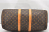 Authentic Louis Vuitton Monogram Keepall 45 Travel Boston Bag M41428 LV 5385K