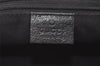 Authentic GUCCI Web Sherry Line Princy Shoulder Bag GG Canvas 161720 Black 5386I