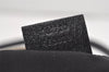 Authentic GUCCI Web Sherry Line Princy Shoulder Bag GG Canvas 161720 Black 5386I