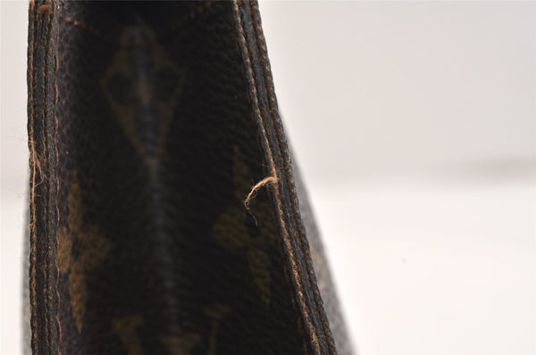 Auth Louis Vuitton Monogram Poche Toilette 26 Cosmetics Pouch Old Model LV 5386K