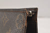 Auth Louis Vuitton Monogram Poche Toilette 26 Cosmetics Pouch Old Model LV 5386K