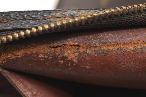 Auth Louis Vuitton Monogram Poche Toilette 26 Cosmetics Pouch Old Model LV 5386K