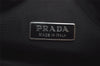 Authentic PRADA Vintage Nylon Tessuto Hand Bag Purse Black 5387I