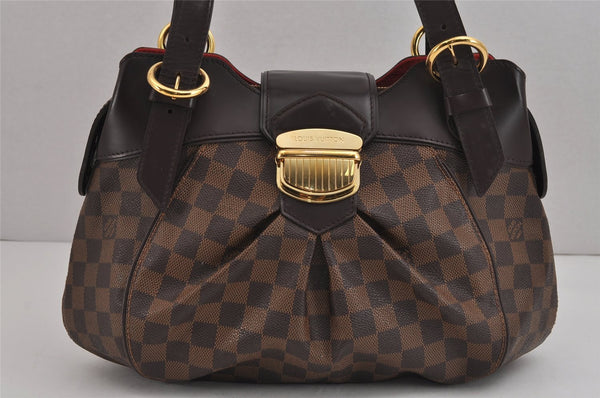 Authentic Louis Vuitton Damier Sistina PM Shoulder Hand Bag N41542 LV 5387J