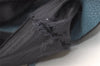 Authentic PRADA Vintage Leather Nappa 2Way Shoulder Hand Tote Bag Blue 5388J