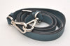 Authentic PRADA Vintage Leather Nappa 2Way Shoulder Hand Tote Bag Blue 5388J