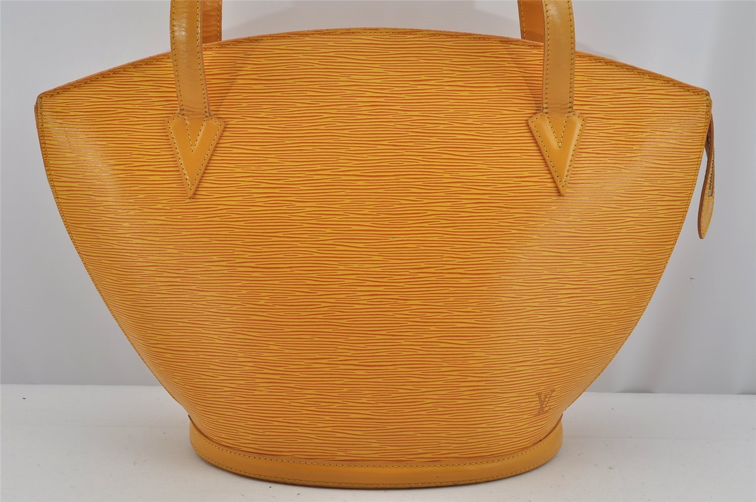 Auth Louis Vuitton Epi Saint Jacques Shopping Shoulder Bag M52269 Yellow 5389J