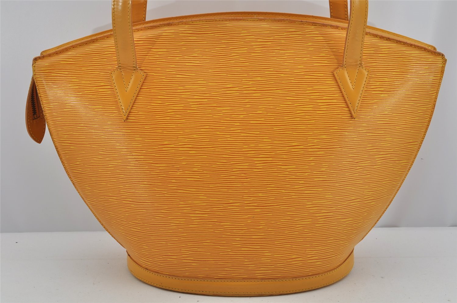 Auth Louis Vuitton Epi Saint Jacques Shopping Shoulder Bag M52269 Yellow 5389J