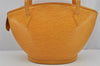 Auth Louis Vuitton Epi Saint Jacques Shopping Shoulder Bag M52269 Yellow 5389J