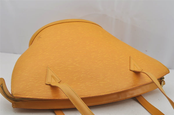Auth Louis Vuitton Epi Saint Jacques Shopping Shoulder Bag M52269 Yellow 5389J