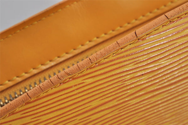 Auth Louis Vuitton Epi Saint Jacques Shopping Shoulder Bag M52269 Yellow 5389J