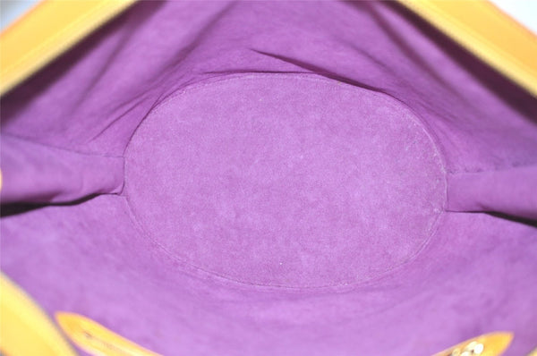 Auth Louis Vuitton Epi Saint Jacques Shopping Shoulder Bag M52269 Yellow 5389J