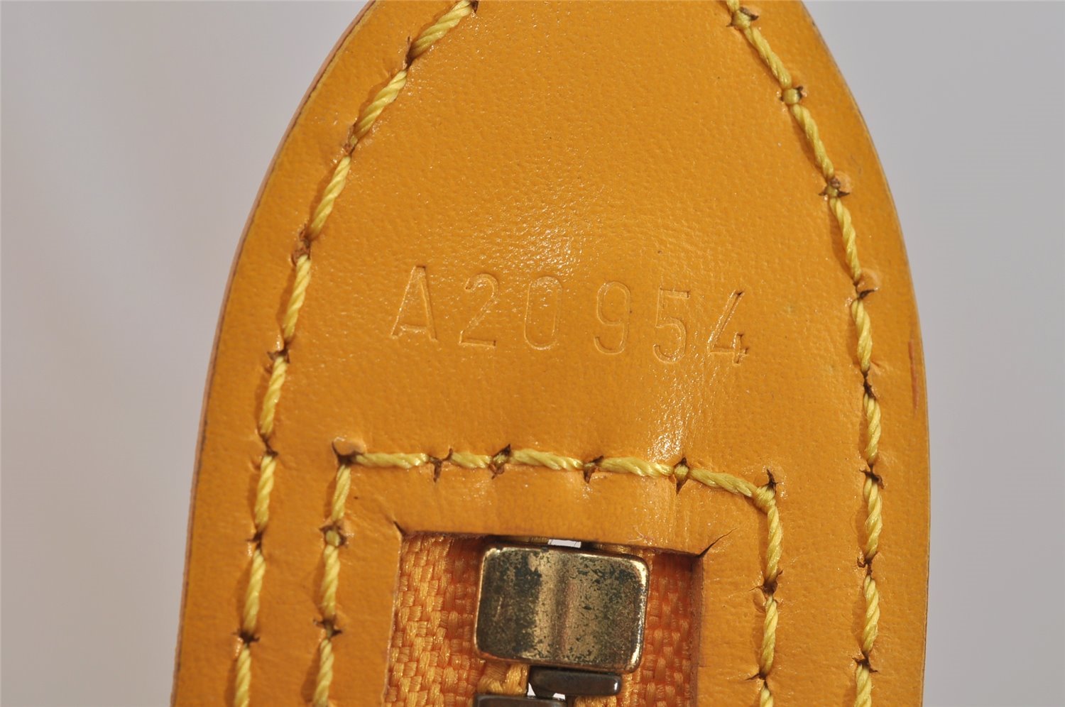 Auth Louis Vuitton Epi Saint Jacques Shopping Shoulder Bag M52269 Yellow 5389J