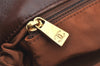 Authentic CHANEL Vintage Tote Bag CoCo Mark Raffia Leather Beige 5389K