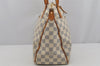Authentic Louis Vuitton Damier Azur Figheri PM Shoulder Tote Bag N41176 LV 5390J