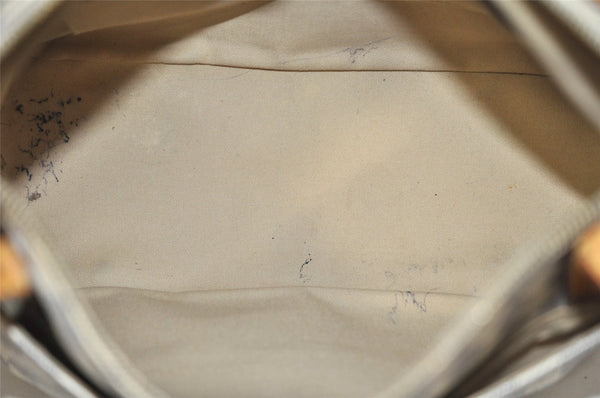 Authentic Louis Vuitton Damier Azur Figheri PM Shoulder Tote Bag N41176 LV 5390J