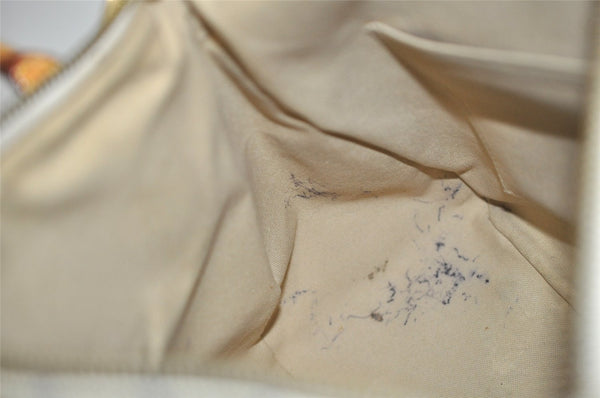 Authentic Louis Vuitton Damier Azur Figheri PM Shoulder Tote Bag N41176 LV 5390J