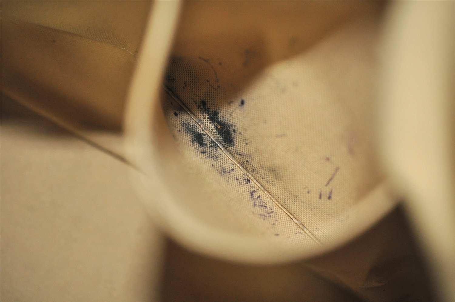 Authentic Louis Vuitton Damier Azur Figheri PM Shoulder Tote Bag N41176 LV 5390J