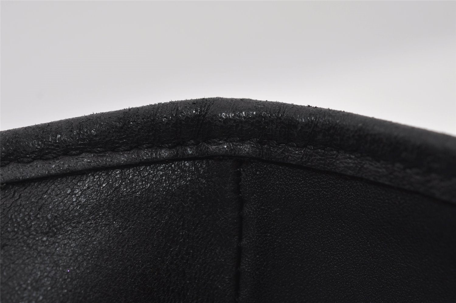 Authentic GUCCI Shoulder Hand Tote Bag GG Canvas Leather 0021099 Black 5391I