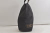 Authentic FENDI Vintage Nylon Leather Tote Hand Bag Black Junk 5392K