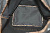 Authentic FENDI Vintage Nylon Leather Tote Hand Bag Black Junk 5392K