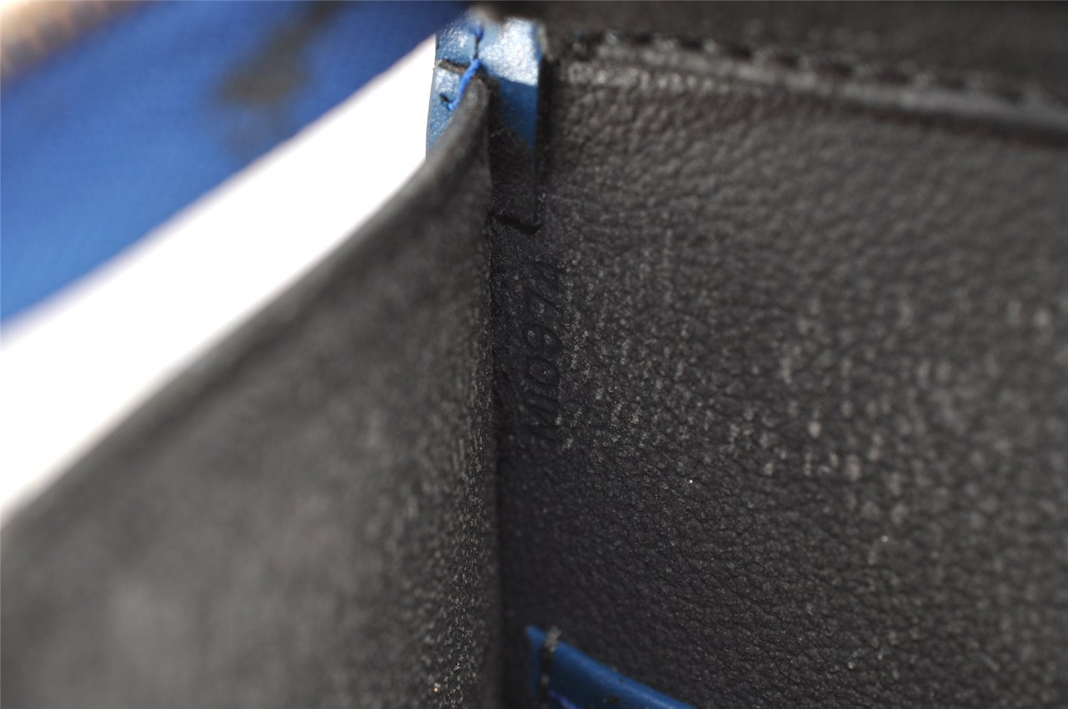 Authentic Louis Vuitton Epi Riviera Hand Bag Blue M48185 LV 5393I