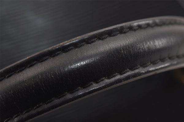 Authentic Louis Vuitton Epi Cannes Cosmetic Hand Bag Purse Black M48032 LV 5393J