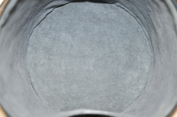 Authentic Louis Vuitton Epi Cannes Cosmetic Hand Bag Purse Black M48032 LV 5393J