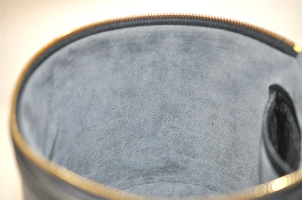 Authentic Louis Vuitton Epi Cannes Cosmetic Hand Bag Purse Black M48032 LV 5393J