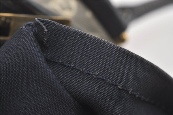 Authentic Louis Vuitton Monogram Idylle Elegie 2Way Tote Bag M56697 Blue 5394I