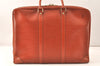 Authentic Louis Vuitton Epi Porte Documents Voyage Briefcase M54473 Brown 5394K