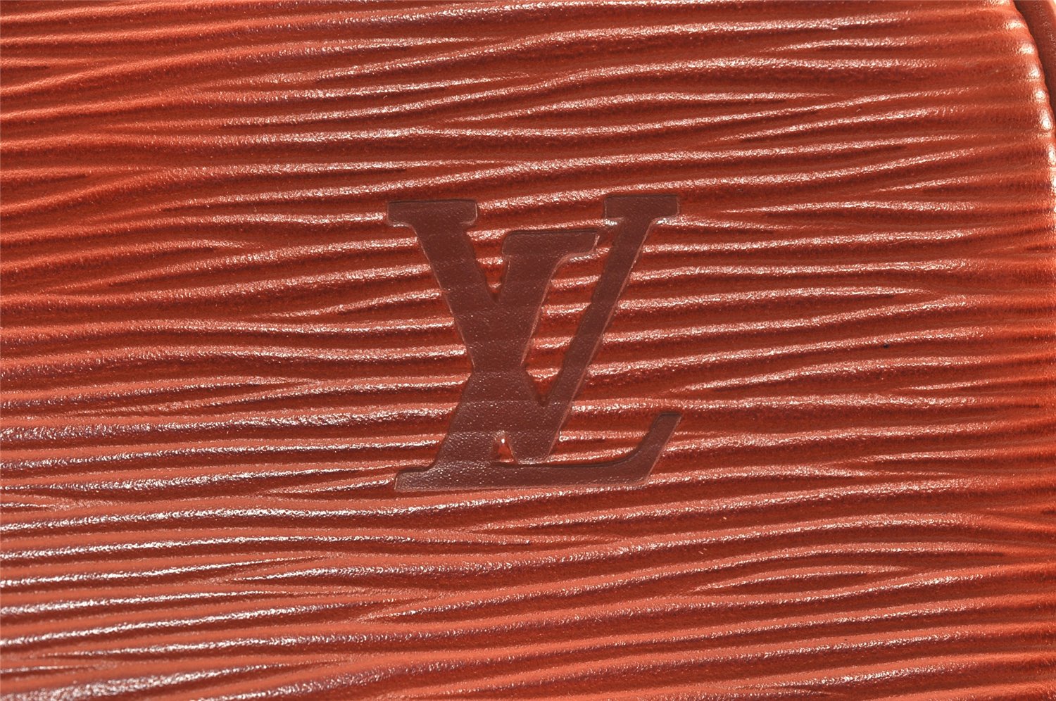 Authentic Louis Vuitton Epi Porte Documents Voyage Briefcase M54473 Brown 5394K