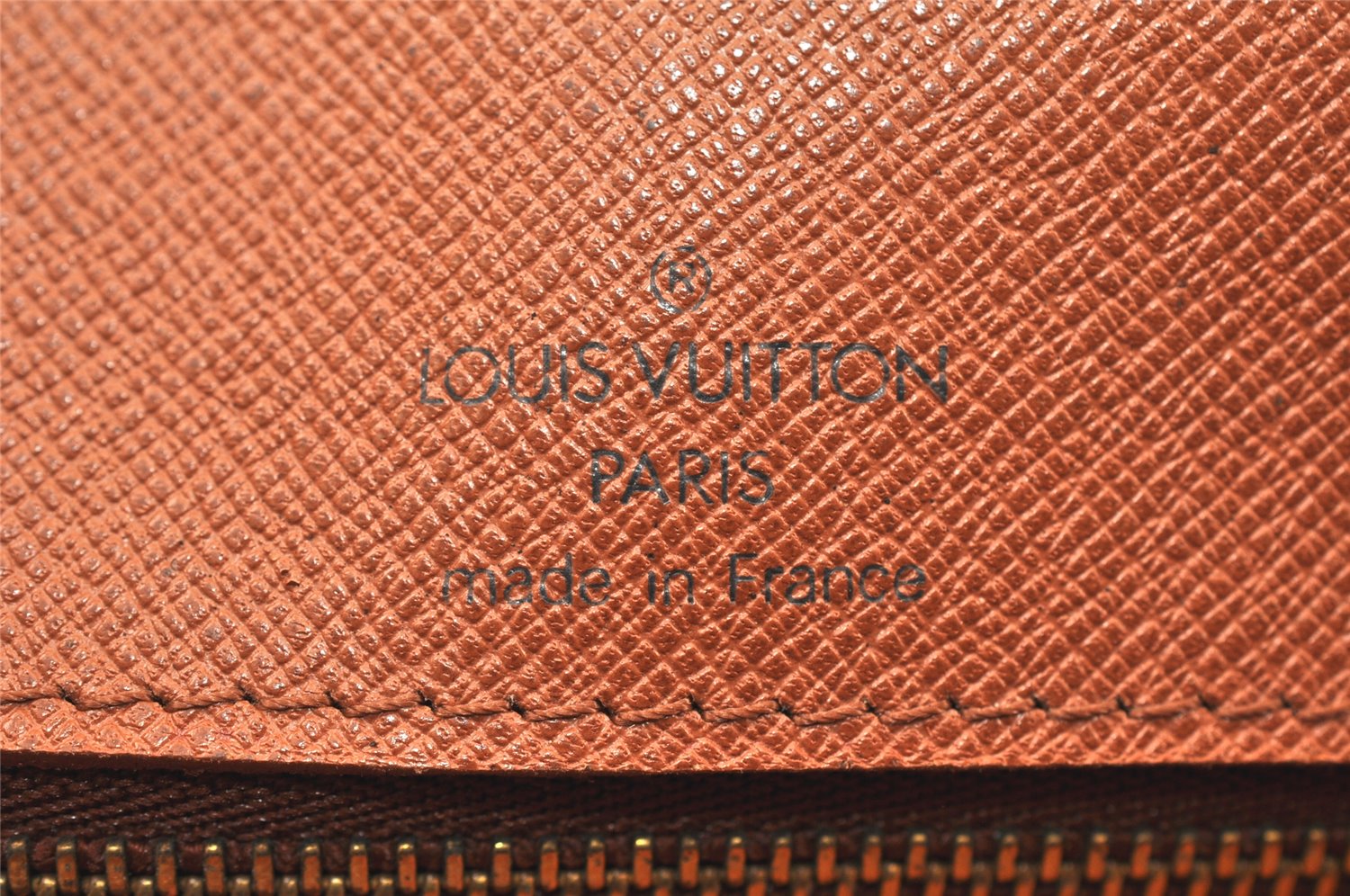 Authentic Louis Vuitton Epi Porte Documents Voyage Briefcase M54473 Brown 5394K