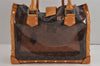Auth Louis Vuitton Monogram Vinyl Neo Cabas Ambre MM Tote Bag M92504 LV 5395J