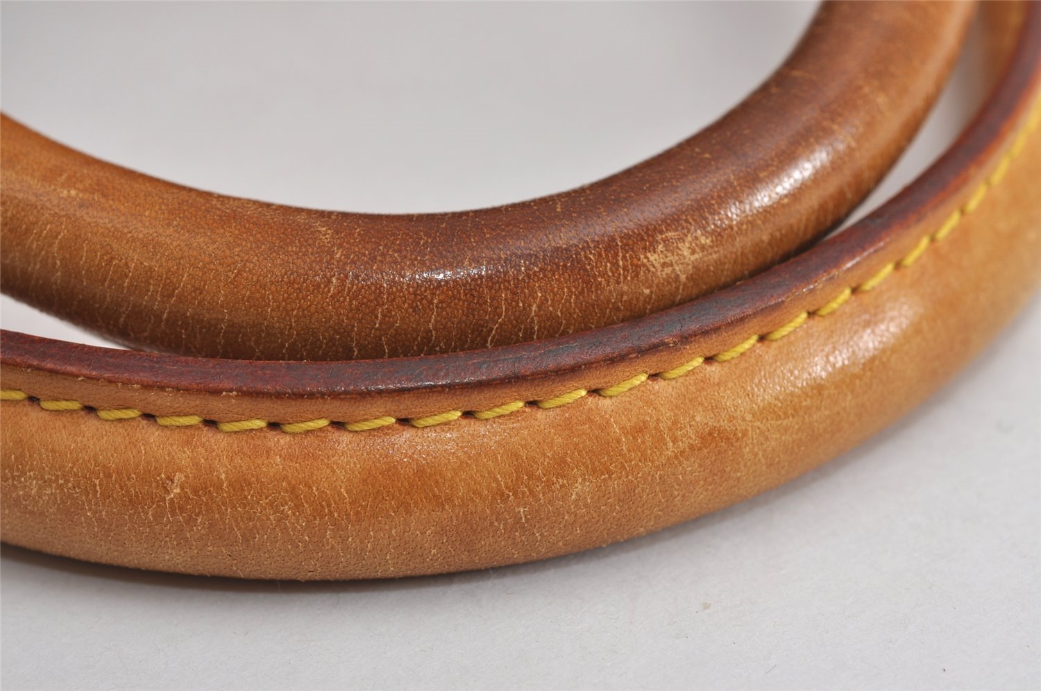 Auth Louis Vuitton Monogram Vinyl Neo Cabas Ambre MM Tote Bag M92504 LV 5395J