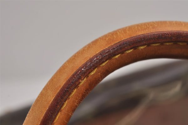 Auth Louis Vuitton Monogram Vinyl Neo Cabas Ambre MM Tote Bag M92504 LV 5395J