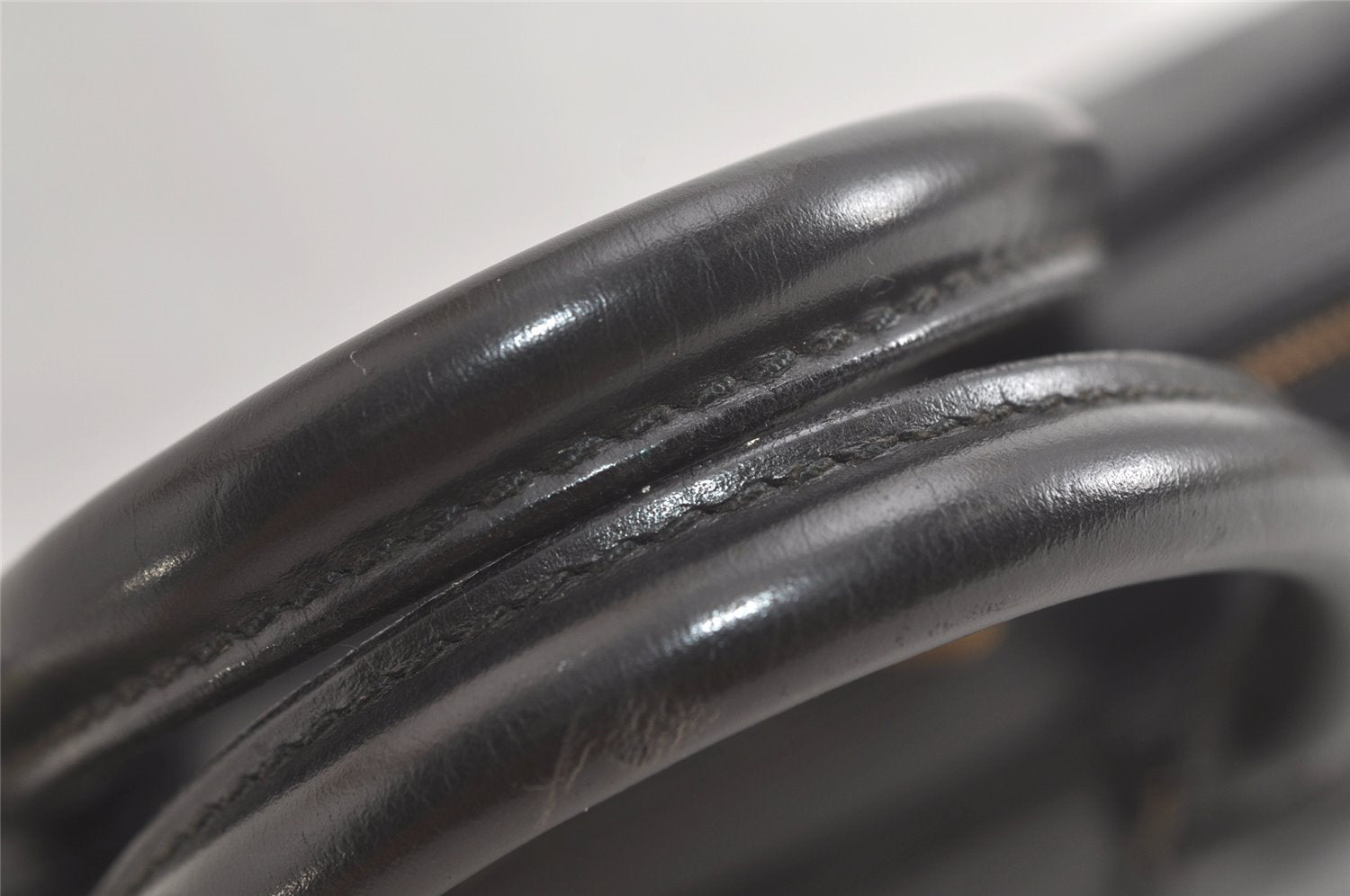 Authentic Louis Vuitton Epi Porte Documents Voyage Briefcase M59162 Black 5395K