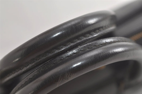 Authentic Louis Vuitton Epi Porte Documents Voyage Briefcase M59162 Black 5395K