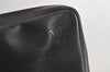 Authentic Louis Vuitton Epi Porte Documents Voyage Briefcase M59162 Black 5395K