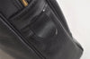 Authentic Louis Vuitton Epi Porte Documents Voyage Briefcase M59162 Black 5395K