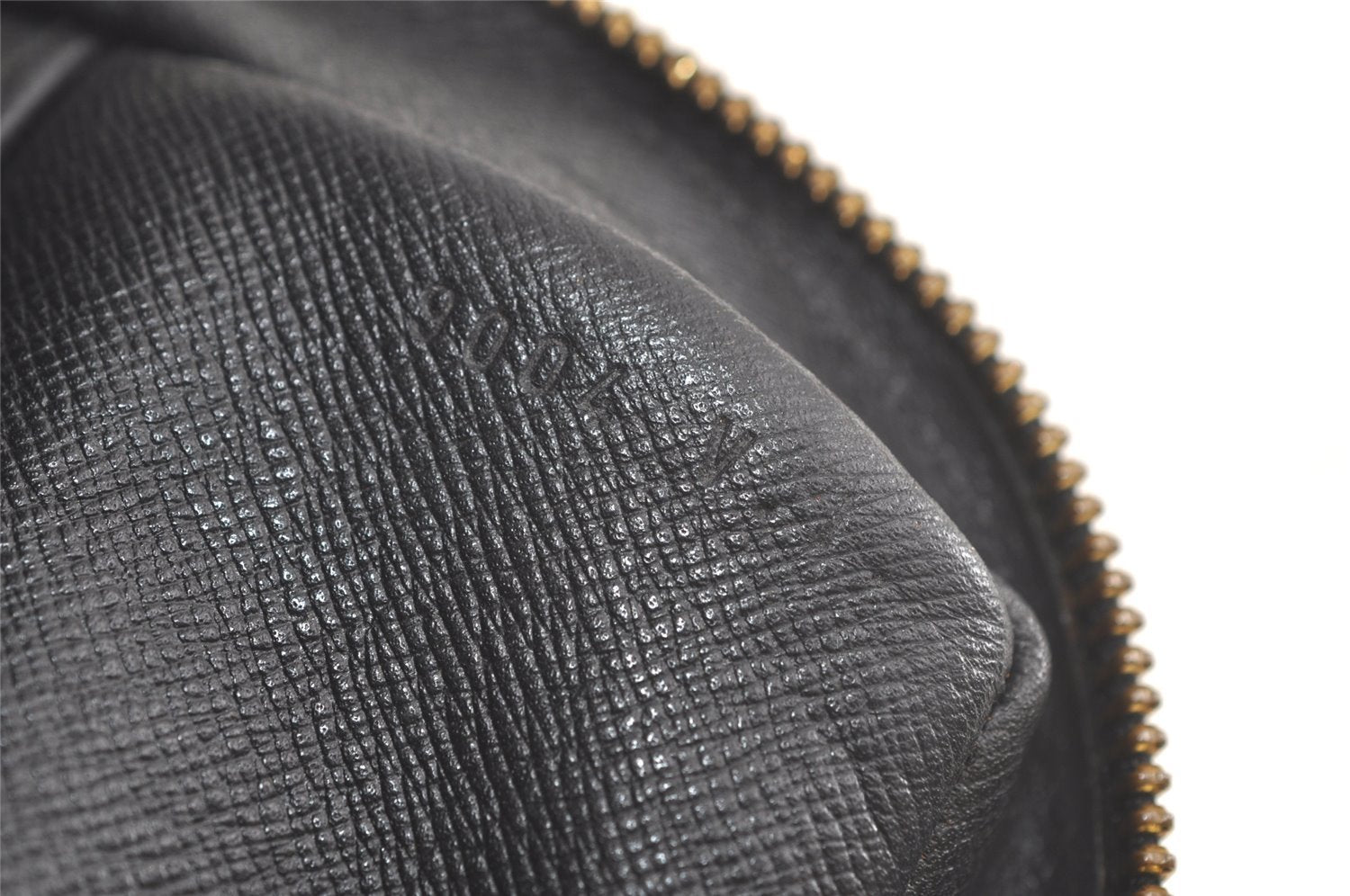 Authentic Louis Vuitton Epi Porte Documents Voyage Briefcase M59162 Black 5395K