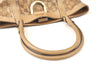Authentic GUCCI GG Crystal Abbey Shoulder Tote Bag PVC Leather 211983 Gold 5396K