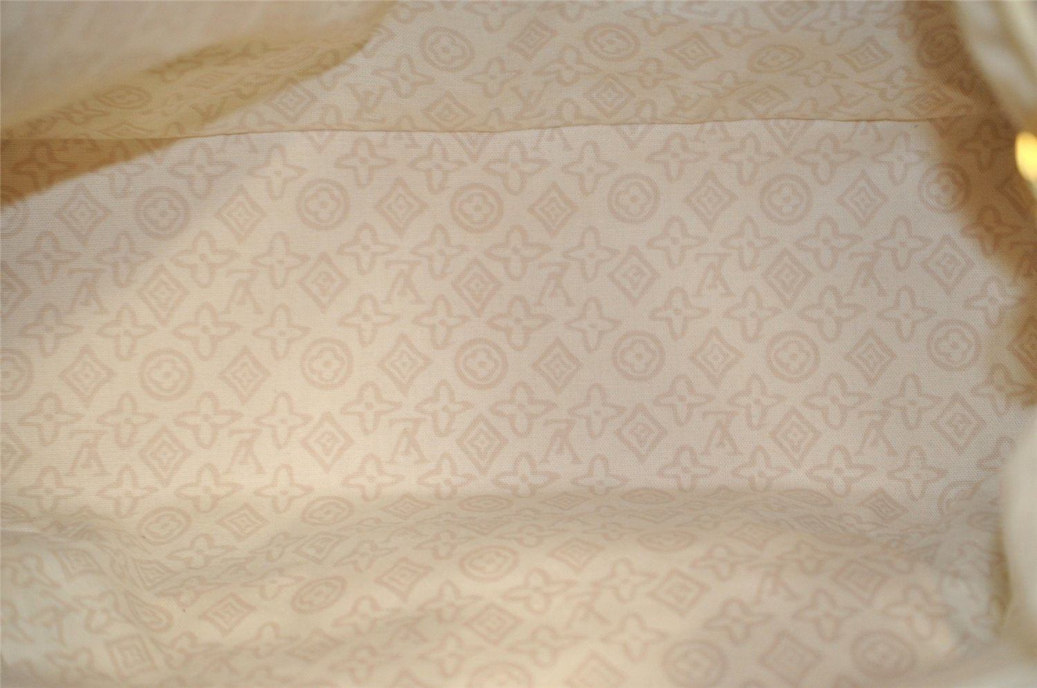 Authentic Louis Vuitton Cruise Line Tahitienne PM Tote Bag Beige M95674 LV 5397I