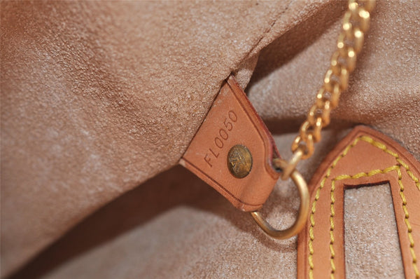 Authentic Louis Vuitton Monogram Bucket GM Shoulder Tote Bag M42236 Junk 5398I