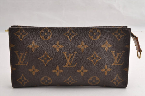 Authentic Louis Vuitton Monogram Bucket GM Shoulder Tote Bag M42236 Junk 5398I