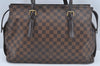 Authentic Louis Vuitton Damier Chelsea Shoulder Tote Bag N51119 LV 5398J