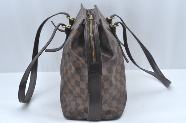 Authentic Louis Vuitton Damier Chelsea Shoulder Tote Bag N51119 LV 5398J