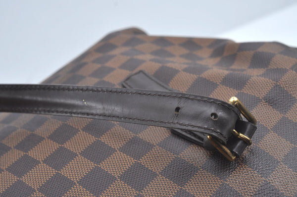 Authentic Louis Vuitton Damier Chelsea Shoulder Tote Bag N51119 LV 5398J