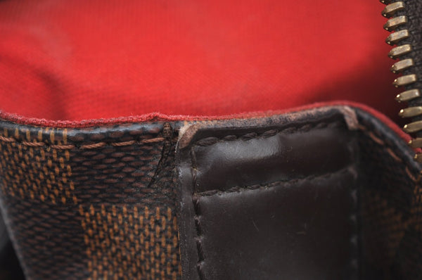 Authentic Louis Vuitton Damier Chelsea Shoulder Tote Bag N51119 LV 5398J