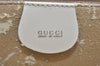 Authentic GUCCI Vintage 2Way Shoulder Hand Bag Purse Enamel White Junk 5398K
